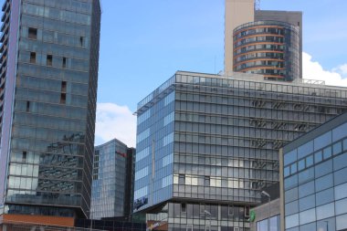 şehir konsepti, şehir manzarası arkaplan görüntüsü  