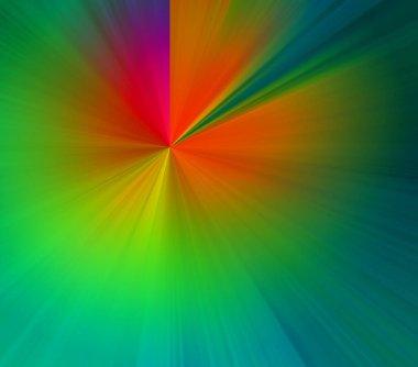 Esrarengiz neon parlayan geometrik soyut arkaplan. Fantezi fraktal kavramı