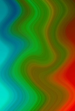 Esrarengiz neon parlayan geometrik soyut arkaplan. Fantezi fraktal kavramı