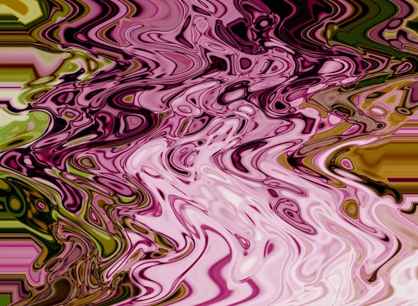 Esoterisk Magi Neon Glödande Geometrisk Mandala Fantasi Fraktal Abstrakt Bakgrund — Stockfoto