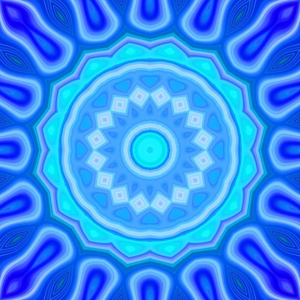 Fundo Abstrato Colorido Conceito Mandala Fantasia — Fotografia de Stock