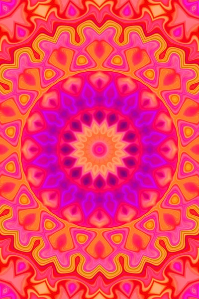 Soyut neon parıldayan fantezi arka planı. 