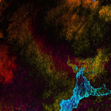 Soyut suluboya tasarımı, boyalı dokuya yakın çekim. Asgari arkaplan.