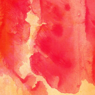 Soyut suluboya tasarımı, boyalı dokuya yakın çekim. Asgari arkaplan. 