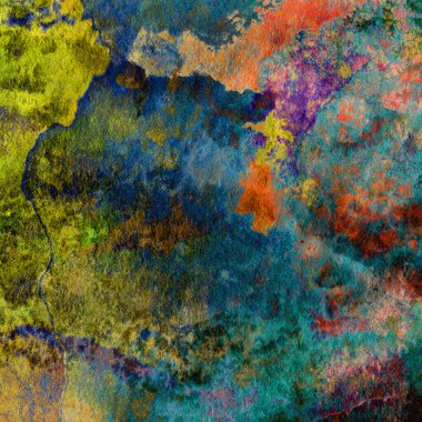 soyut suluboya akvaryum arkaplan tasarımı 