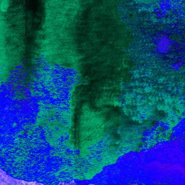 Soyut suluboya tasarımı, boyalı dokuya yakın çekim. Asgari arkaplan. 