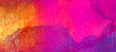 Soyut suluboya tasarımı, boyalı dokuya yakın çekim. Asgari arkaplan.