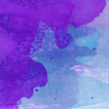 Soyut suluboya tasarımı, boyalı dokuya yakın çekim. Asgari arkaplan. 