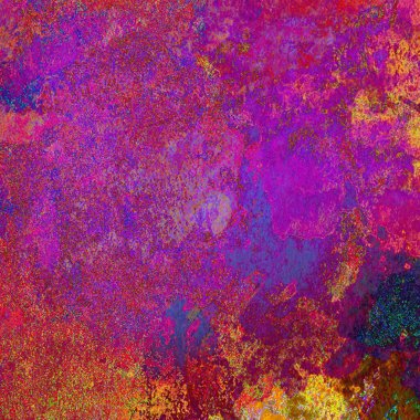 Soyut suluboya tasarımı, boyalı dokuya yakın çekim. Asgari arkaplan.