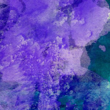 Soyut suluboya tasarımı, boyalı dokuya yakın çekim. Asgari arkaplan. 