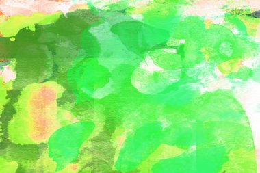 Soyut suluboya tasarımı, boyalı dokuya yakın çekim. Asgari arkaplan.