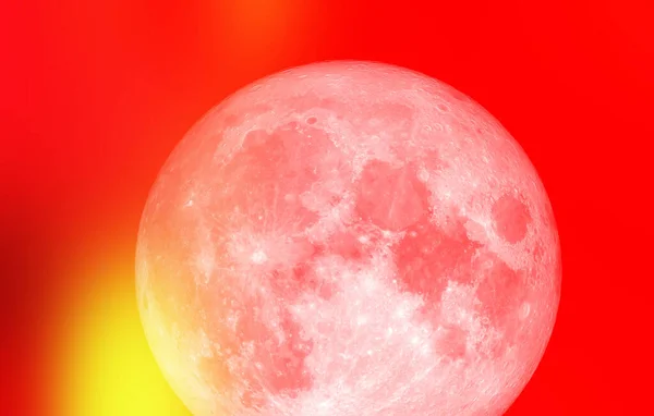 Schöne Glühende Mond Konzept Hintergrund — Stockfoto