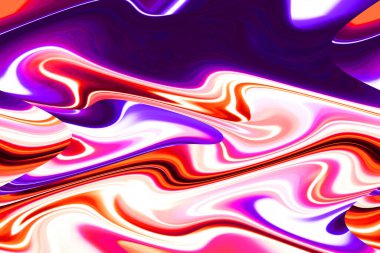 Renkli soyut arkaplan deseni. Fantezi fraktal kavramı