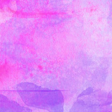 Soyut suluboya tasarımı, boyalı dokuya yakın çekim. Asgari arkaplan.