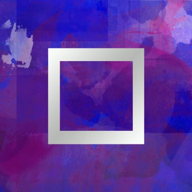 Soyut suluboya tasarımı, boyalı dokuya yakın çekim. Asgari arkaplan.