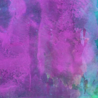 Soyut suluboya tasarımı, boyalı dokuya yakın çekim. Asgari arkaplan.