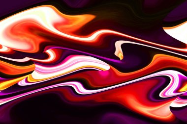 Renkli soyut arkaplan deseni. Fantezi fraktal kavramı