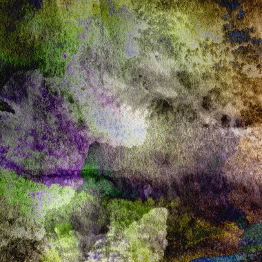 Soyut suluboya tasarımı, boyalı dokuya yakın çekim. Asgari arkaplan.