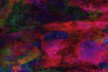 Soyut suluboya tasarımı, boyalı dokuya yakın çekim. Asgari arkaplan.