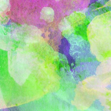 Soyut suluboya tasarımı, boyalı dokuya yakın çekim. Asgari arkaplan.