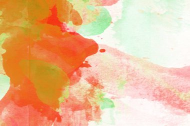 Soyut suluboya tasarımı, boyalı dokuya yakın çekim. Asgari arkaplan.