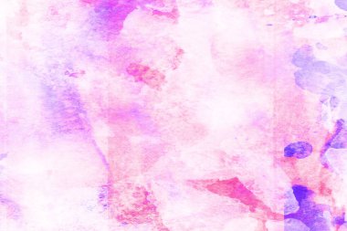 Soyut suluboya tasarımı, boyalı dokuya yakın çekim. Asgari arkaplan.