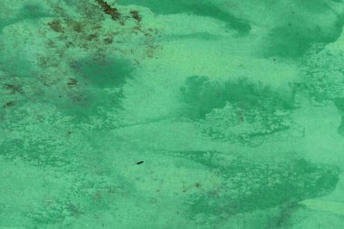 Soyut suluboya tasarımı, boyalı dokuya yakın çekim. Asgari arkaplan.