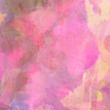 Soyut suluboya tasarımı, boyalı dokuya yakın çekim. Asgari arkaplan.