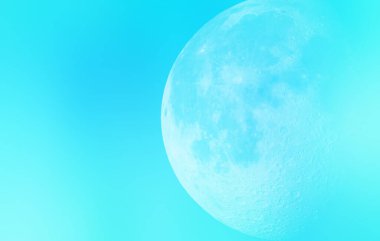 Parlak Ay konsepti arka planı 