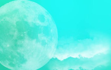 Parlak Ay konsepti arka planı 