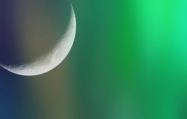 Hermoso Brillante Luna Concepto Fondo —  Fotos de Stock