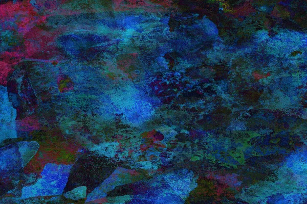 Soyut suluboya tasarımı, boyalı dokuya yakın çekim. Asgari arkaplan.