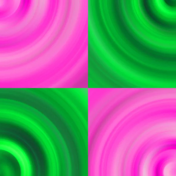 Четыре Абстрактных Цветных Фона — стоковое фото