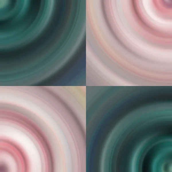 Vier Abstrakte Farbenfrohe Fragmenthintergründe — Stockfoto