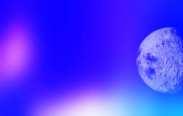 Beautiful Glowing Moon Concept Background — Stock Photo, Image