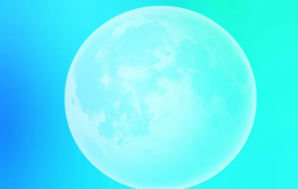 Beautiful Glowing Moon Concept Background — Stock Photo, Image