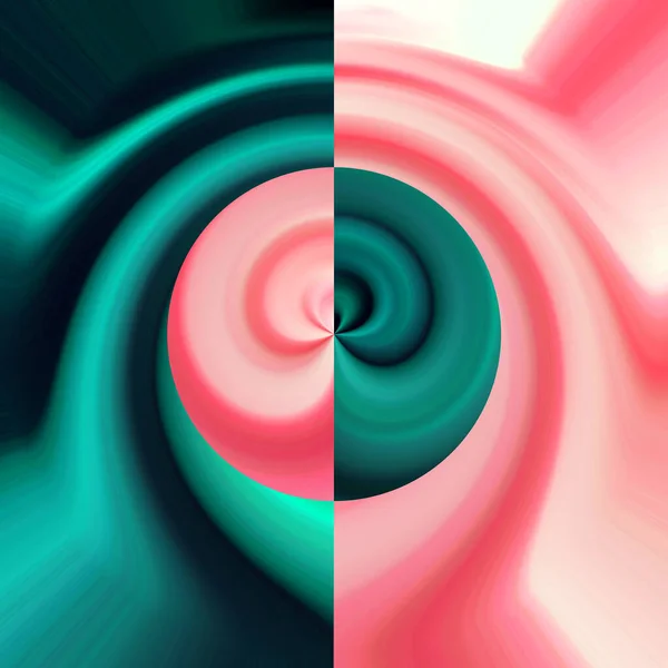 Colorato Modello Sfondo Astratto Concetto Yin Yang — Foto Stock