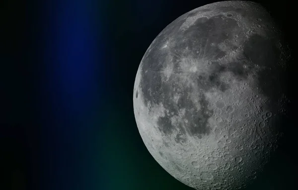 Hermoso Brillante Luna Concepto Fondo — Foto de Stock