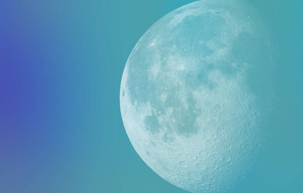 Красивый светящийся лунный фон 