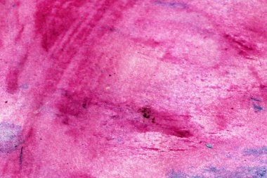 Soyut suluboya tasarımı, boyalı dokuya yakın çekim. Asgari arkaplan.