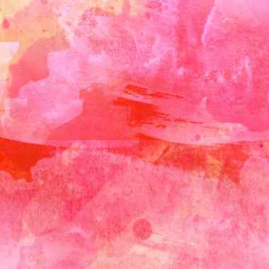 Soyut suluboya tasarımı, boyalı dokuya yakın çekim. Asgari arkaplan.