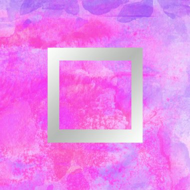 Soyut suluboya tasarımı, boyalı dokuya yakın çekim. Asgari arkaplan.