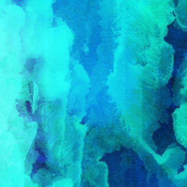 Soyut suluboya tasarımı, boyalı dokuya yakın çekim. Asgari arkaplan.