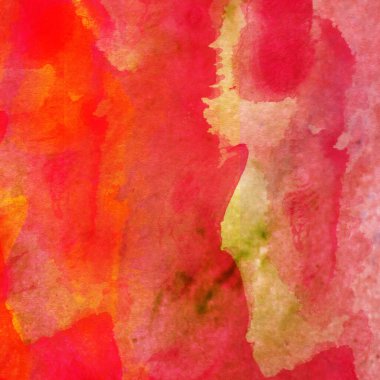 Soyut suluboya tasarımı, boyalı dokuya yakın çekim. Asgari arkaplan.