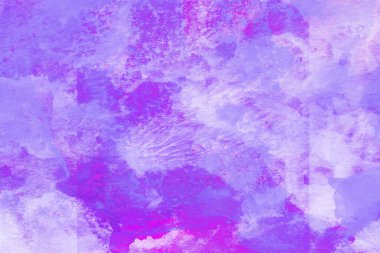 Soyut suluboya tasarımı, boyalı dokuya yakın çekim. Asgari arkaplan.