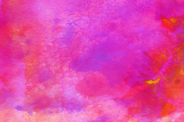 Soyut suluboya tasarımı, boyalı dokuya yakın çekim. Asgari arkaplan.