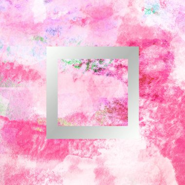 Soyut suluboya tasarımı, boyalı dokuya yakın çekim. Asgari arkaplan.