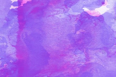 Soyut suluboya tasarımı, boyalı dokuya yakın çekim. Asgari arkaplan.