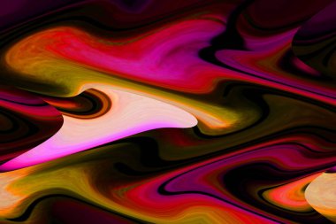 Renkli soyut arkaplan deseni. Fantezi fraktal kavramı