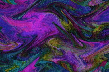 Renkli soyut arkaplan deseni. Fantezi fraktal kavramı